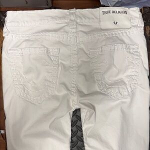 TRUE RELIGION Distressed Rocco Relaxed Skinny